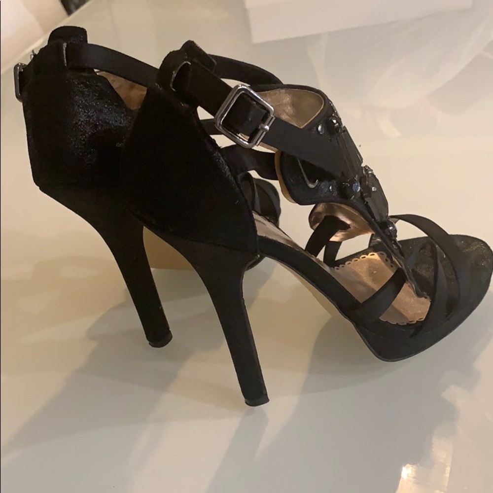 Bebe strappy heels